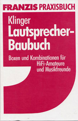 Buchdeckel Klinger "Lautsprecherbuch" Buchdeckel Klinger "Lautsprecherbuch"